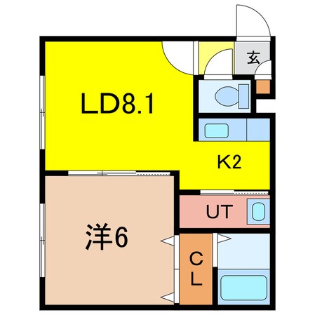 SHERATON 旭川駅前の物件間取画像